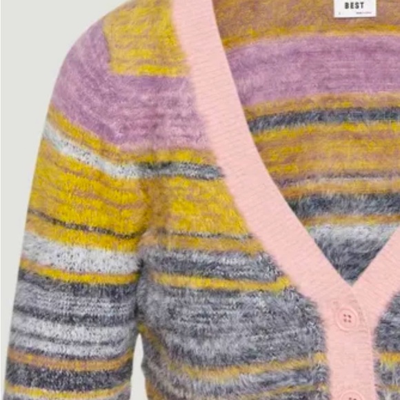 NWOT Colourful Sunday Best Reese Cardigan - Picture 3 of 3